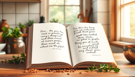 How Inspirational Quotes Can Transform Your Culinary Journey