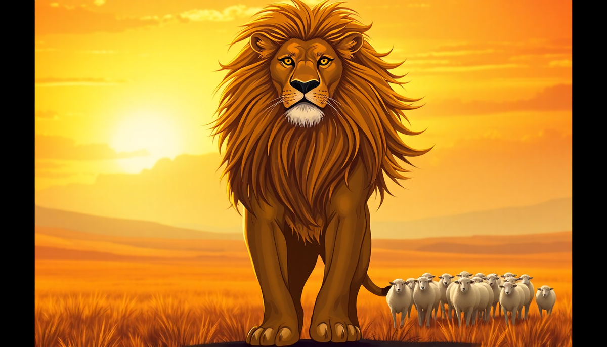 Channel Your Inner Lion—Don't Sweat the Sheep