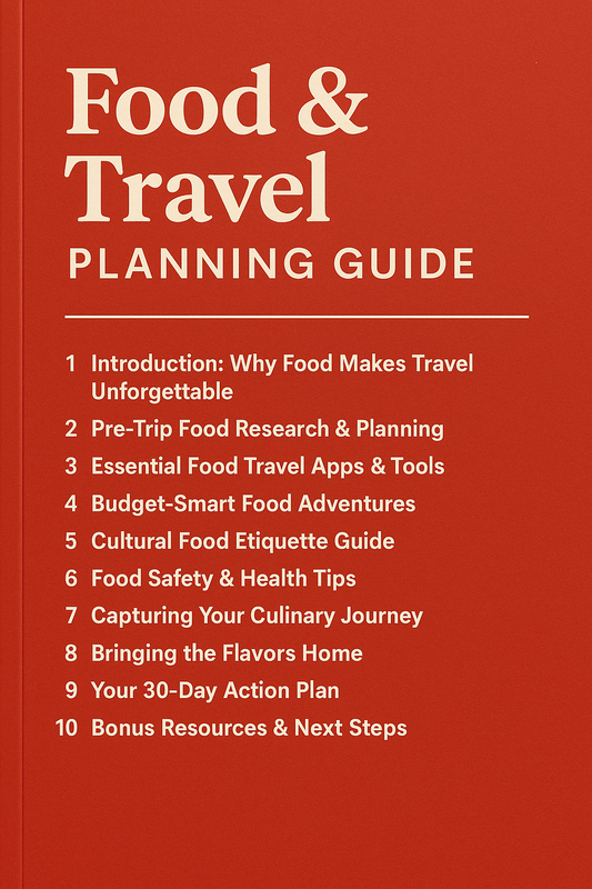 Food & Travel Planning Guide