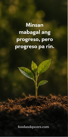 Food & Quotes inspiration graphic