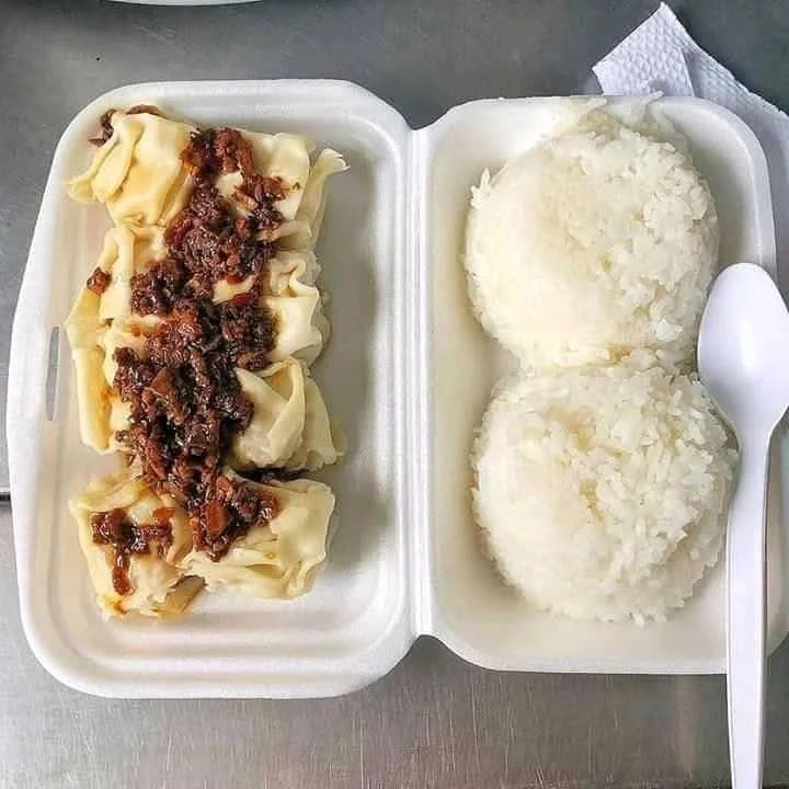 Dumplings & rice